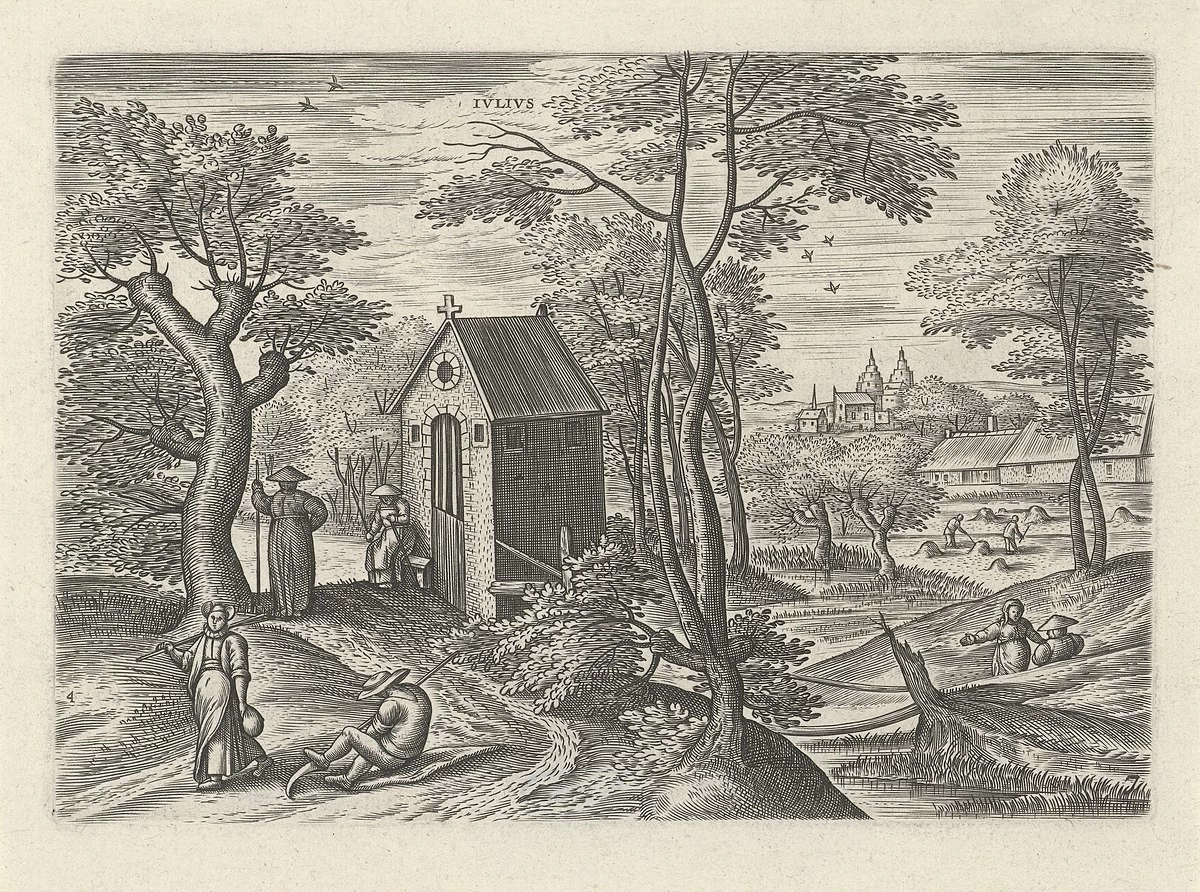I dodici mesi, luglio - Rijksmuseum